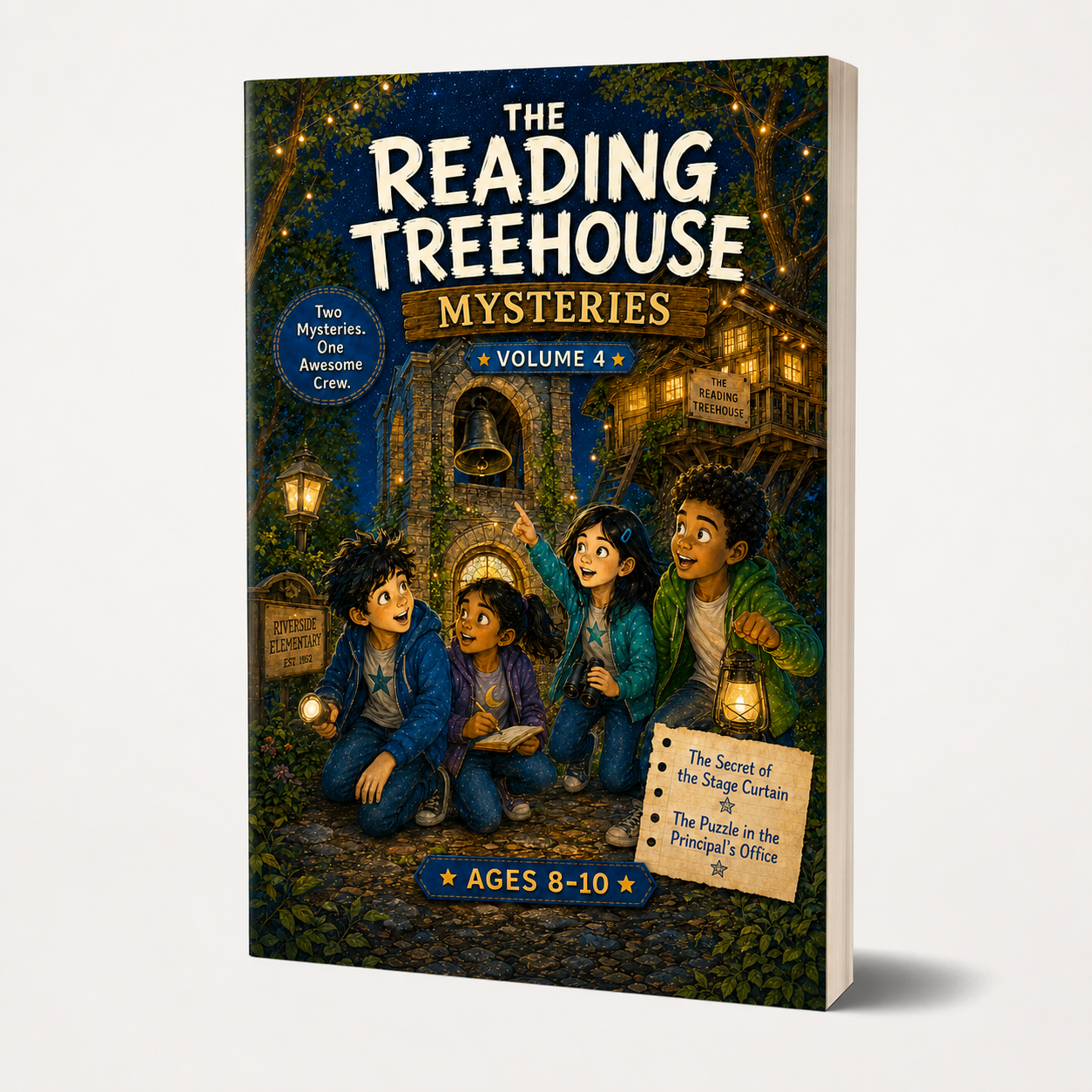 The Reading Treehouse Mysteries Volume 4