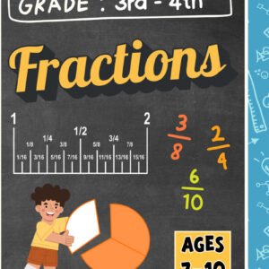 Fractions, Grade 3-4