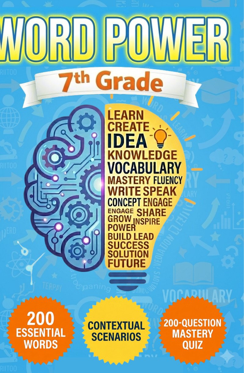 Word Power 7th Grade Vocabulary workbook cover